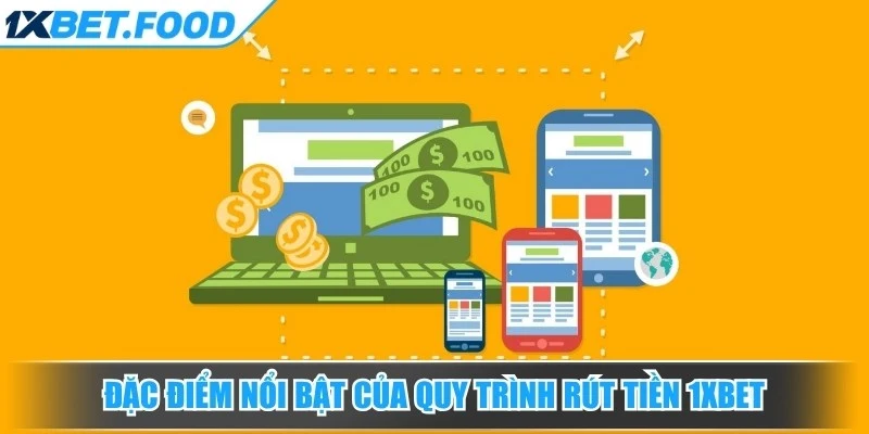 Đặc điểm nổi bật của quy trình rút tiền 1xBet